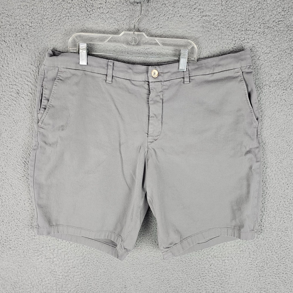 Robert Graham Chino Shorts Men's 36 Slash Pockets Classic Fit Mid-Rise Outdoor